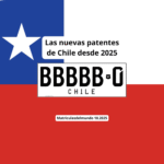 Nuevas patentes de Chile y bandera de Chile