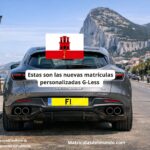Portada de las nuevas matrículas de Gibraltar