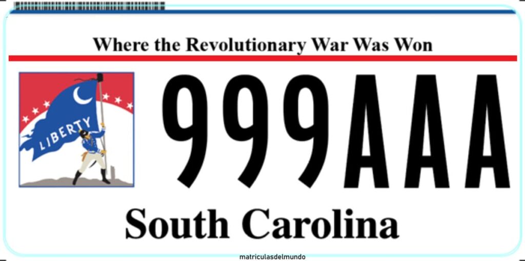 Matrícula de Carolina del Sur de la guerra desde 2026