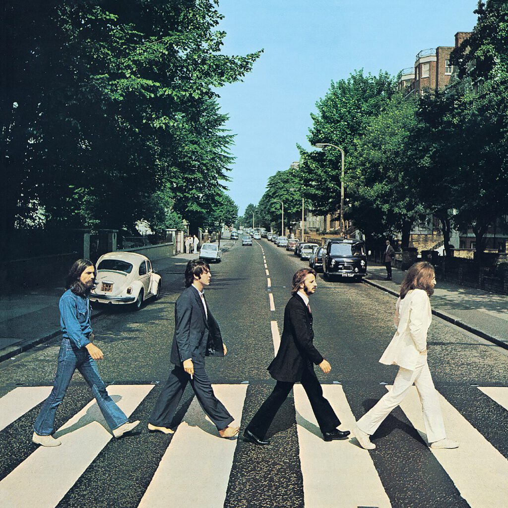 Carátula del álbum Abbey Road de The Beatles (Apple Corps / Universal Music Group, 1969).